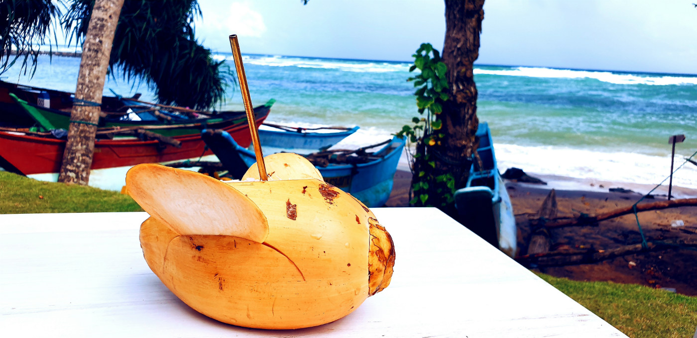 King Coconut en Sri Lanka 